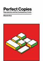 Perfect copies reproduction and the contemporary comic /