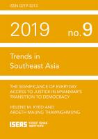 The Significance of Everyday Access to Justice in Myanmar's Transition to Democracy  /