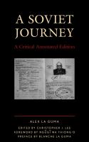 A Soviet journey a critical annotated edition /