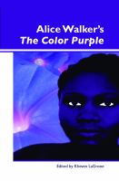 Alice Walker's the Color Purple.