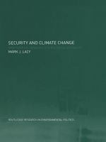 Security and climate change international relations and the limits of realism /