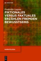 Fiktionales versus faktuales Erzählen fremden Bewusstseins