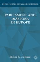 Parliament and diaspora in Europe
