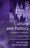 Culture and politics a comparative approach /