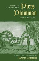 William Langland's Piers Plowman : the C version : a verse translation /