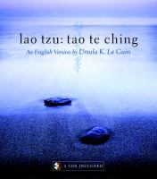 Tao te ching : a book about the way and the power of the way /