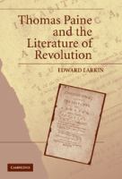 Thomas Paine and the literature of revolution /