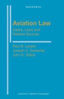 Aviation law cases, laws and related sources /