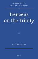 Irenaeus on the Trinity