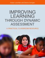 Improving Learning Through Dynamic Assessment : A Practical Classroom Resource.