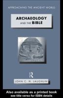 Archaeology and the Bible.