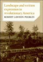 Landscape and written expression in revolutionary America : the world turned upside down /