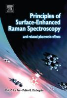 Principles of surface-enhanced Raman spectroscopy and related plasmonic effects /