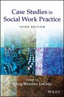 Case studies in social work practice