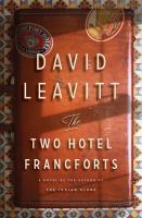 The two Hotel Francforts : a novel /