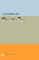 Wealth and want /