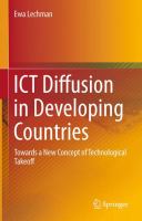 ICT Diffusion in Developing Countries Towards a New Concept of Technological Takeoff /