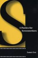 A poetics for screenwriters /
