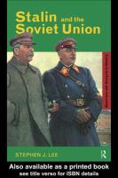 Stalin and the Soviet Union.