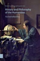 History and philosophy of the humanities : an introduction /