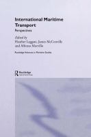 International Maritime Transport : Perspectives.
