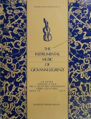 La cetra : sonate a due tre e quattro stomenti, libro quattro, opus 10, 1673 /