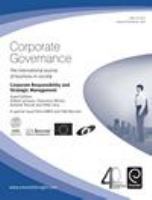 Corporate Responsibility and Strategic Management : Originally published as Corporate Governance Volume 7, Issue 4
