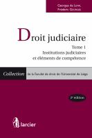 Droit judiciaire