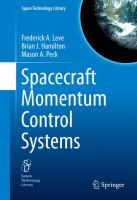 Spacecraft Momentum Control Systems