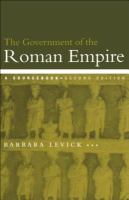 The government of the Roman Empire a sourcebook /