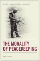 The morality of peacekeeping