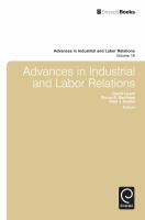 Advances in Industrial and Labor Relations.