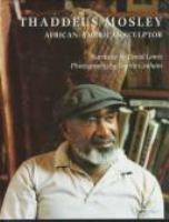 Thaddeus Mosley : African-American sculptor /