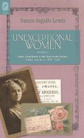 Unexceptional women : female proprietors in mid-nineteenth-century Albany, New York, 1830-1885 /