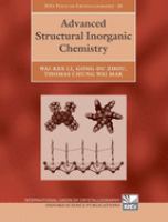 Advanced structural inorganic chemistry /