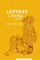 Leprosy in China a history /