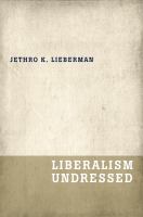 Liberalism undressed