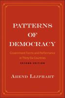 Patterns of democracy : government forms and performance in thirty-six countries /