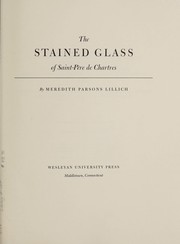 The stained glass of Saint-Père de Chartres /