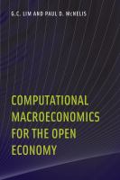 Computational macroeconomics for the open economy /