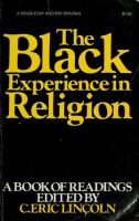 The Black experience in religion /