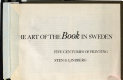 The art of the book in Sweden : five centuries of printing /