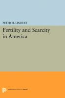 Fertility and scarcity in America /