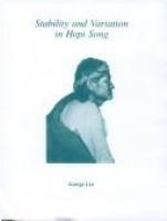 Stability and variation in Hopi song /