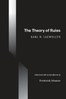 The theory of rules