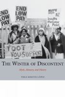 The Winter of Discontent: Myth, Memory, and History.