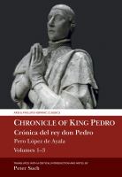 Chronicle of King Pedro. Cronica del rey don Pedro.