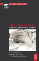 The Portfolio: An Architecture Student's Handbook