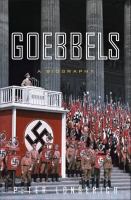 Goebbels : a biography /