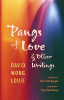 Pangs of love & other writings /